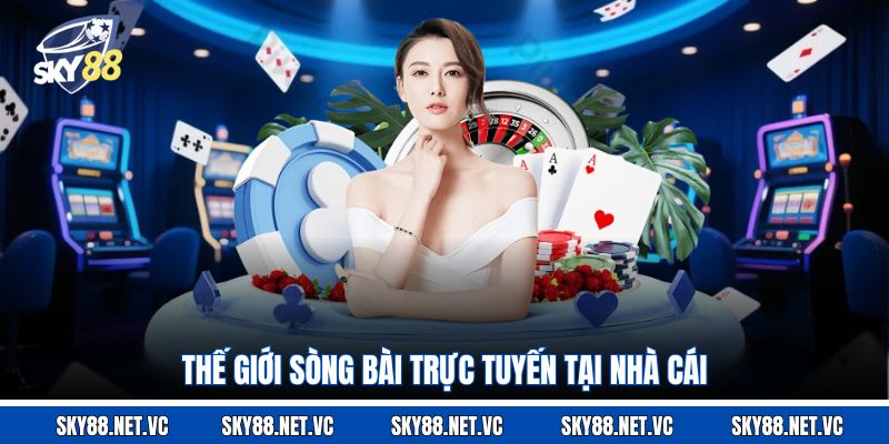 Thế giới sòng bài trực tuyến tại nhà cái