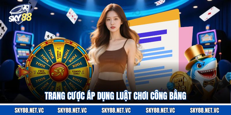 Trang cược áp dụng luật chơi công bằng 
